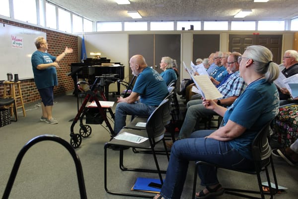 Gospel Singers Hold First Rehearsal