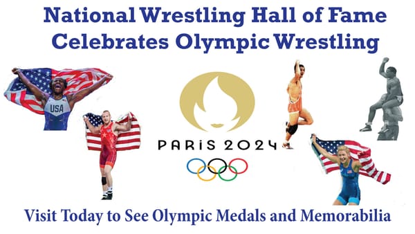 Hall of Fame Celebrates Wrestling in the Olympics